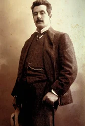 Giacomo Puccini (1858-1924) en 1900